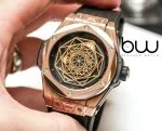 ساعت مچی مردانه هابلوت عنکبوتی Hublot Big-Bang Gold 3554H - تصویر 3