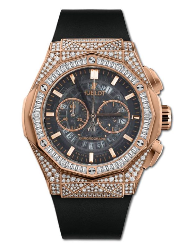 ساعت مچی مردانه هابلوت مدل Hublot Aerofusion Orlinski Diamonds