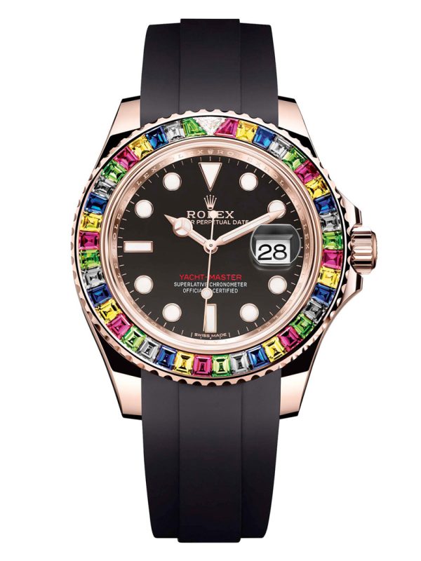 ساعت مچی مردانه رولکس مدل Rolex Yacht-Master Diamonds 2455Q