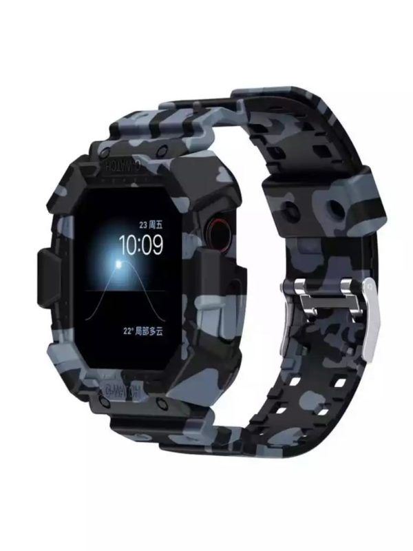 بند و گارد اپل واچ طرح جی شاک مدل Apple Watch G-Shock Case 2123G