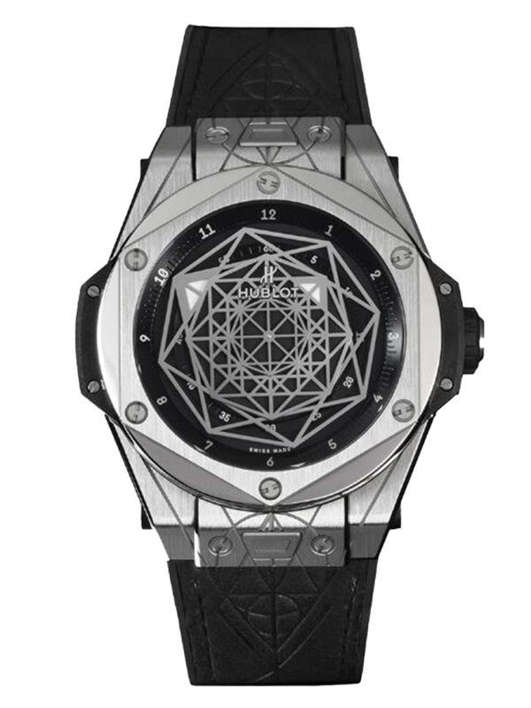 ساعت مچی مردانه هابلوت عنکبوتی Hublot Big-Bang Silver 3553H