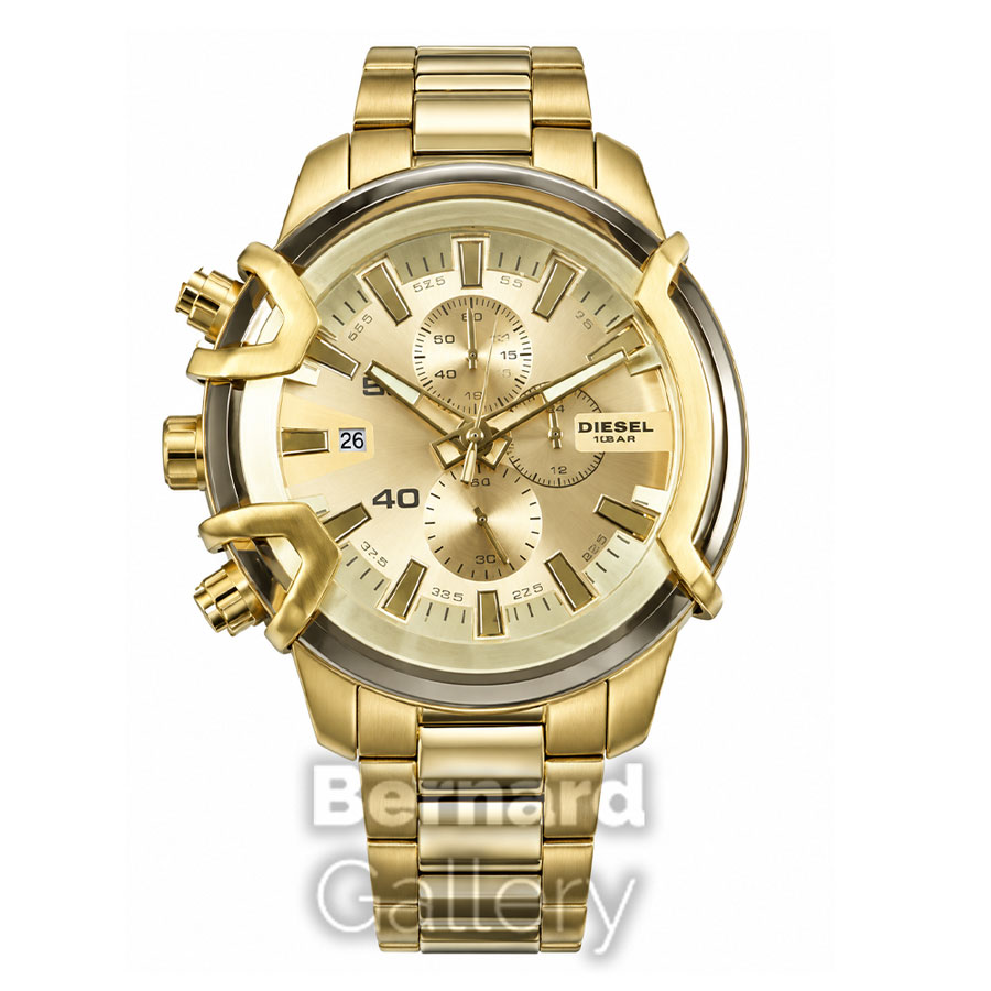 Diesel-Griffed-Chornograph ساعت مچی مردانه دیزل Diesel Griffed Chornograph 1256W - تصویر 1