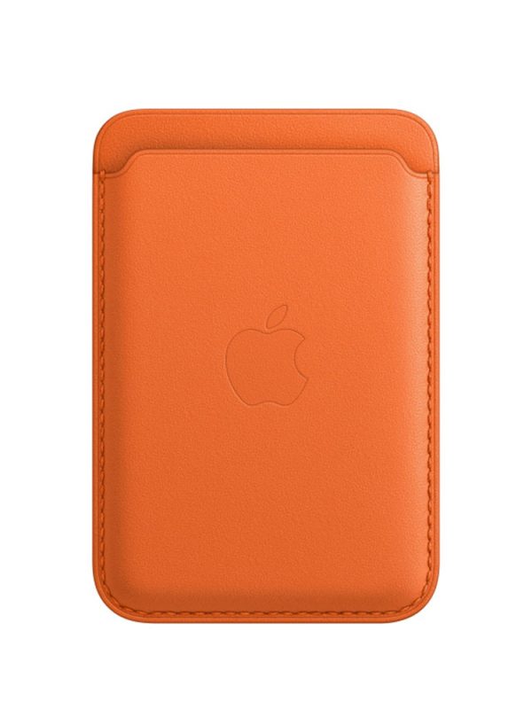 جاکارتی مگ سیف اپل مدل Leather Wallet Magsafe