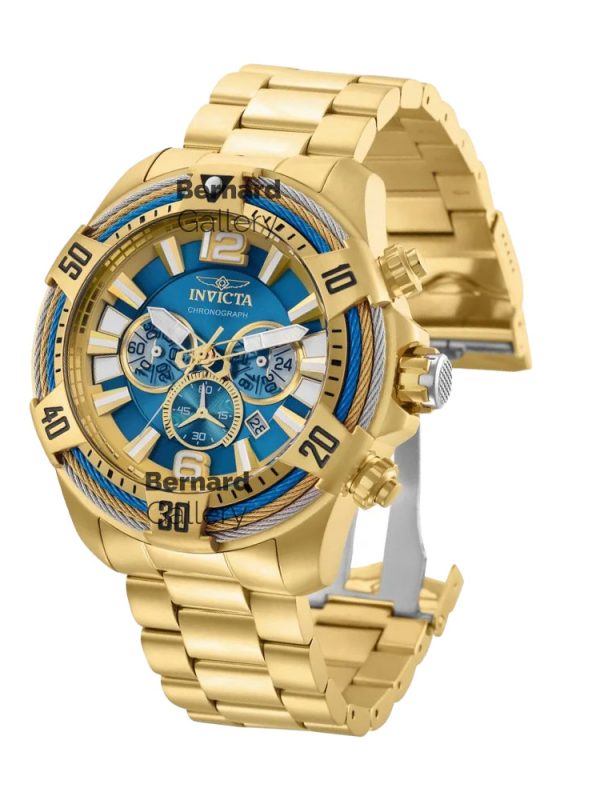 ساعت مچی مردانه اینویکتا Invicta Blot Gold Tone
