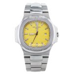 ساعت مچی مردانه پتک فیلیپ Patek Philippe Nautilus Yellow Dial