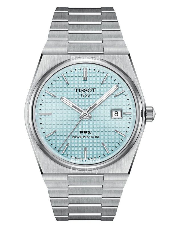 ساعت مچی مردانه تیسوت Tissot PRX Powermatic 80 Ice-Blue
