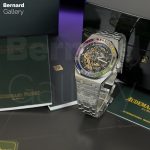 ساعت مچی مردانه اودمار پیگه Audemars Piguet ROYAL OAK FROSTED GOLD DOUBLE BALANCE WHEEL OPENWORKED - تصویر 2