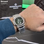ساعت مچی مردانه پتک فیلیپ Patek Philippe Nautilus MoonPhase Diamonds 1636D - Image 5