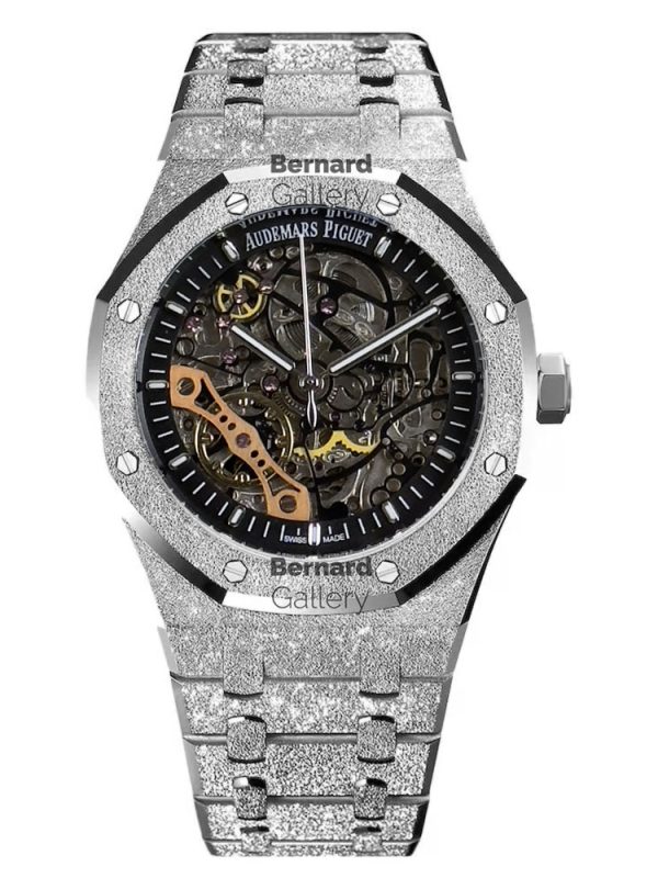 ساعت مچی مردانه اودمار پیگه Audemars Piguet Royal Oak Forested Gold