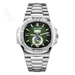 ساعت مچی مردانه پتک فیلیپ Patek Philippe Nautilus MoonPhase Diamonds 1636D