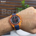 ساعت مچی امگا سواچ بند رابر Omega Swatch Mission On EARTH-LAVA  Rubber Strap - تصویر 4