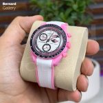ساعت مچی امگا سواچ بند رابر Swatch X Omega Moonswatch Mission To The Pink Moonphase Rubber Strap - Image 8