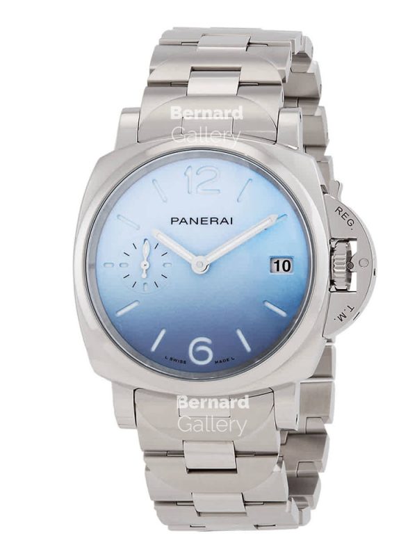 ساعت مچی مردانه پنرای Panerai Luminor Due Pastello Automatic Light Blue Dial