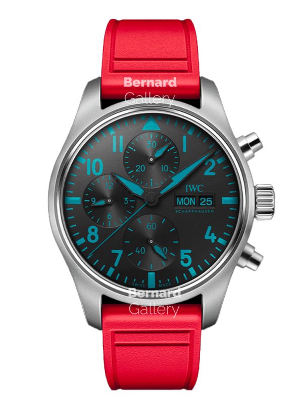 ساعت مچی مردانه ای دبیلو سی IWC Pilot’s Watch Chronograph 41 Mercedes-AMG PETRONAS Formula One™ Team