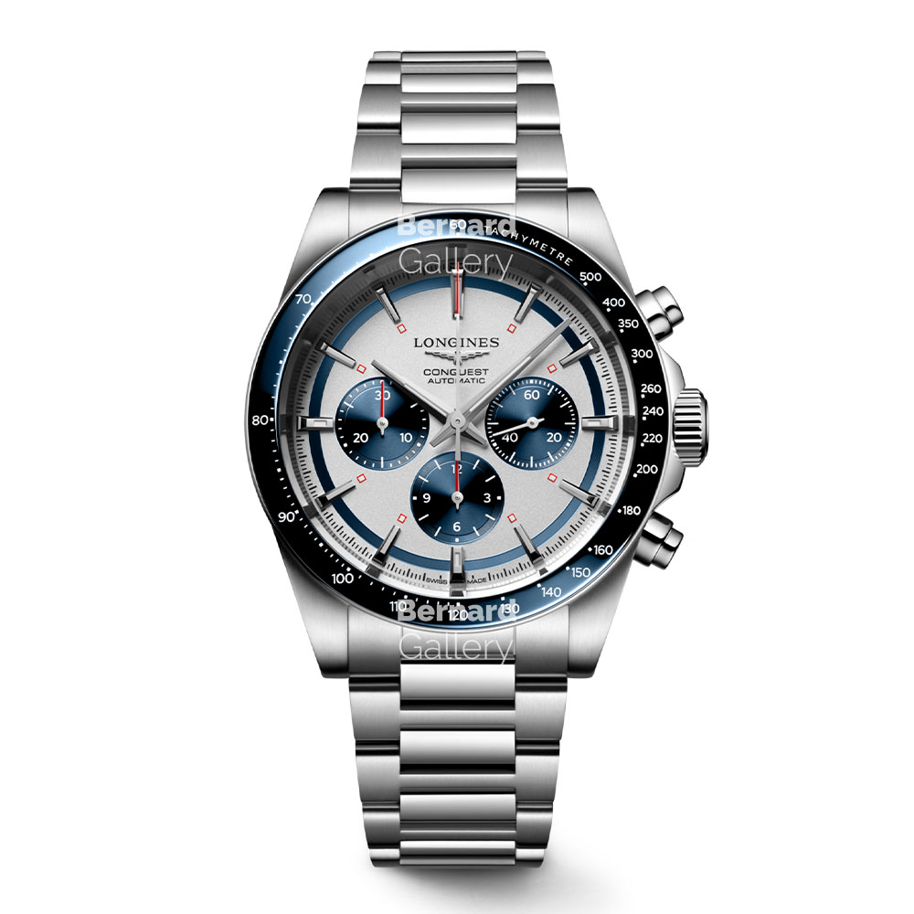 لونژین ساعت مچی مردانه لونژین Longines Men's CONQUEST CHRONOGRAPH - Image 1