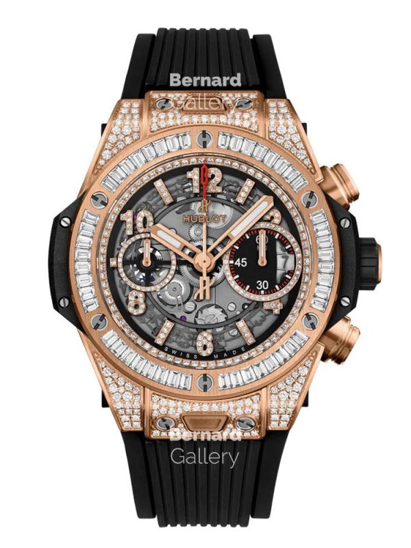 ساعت مچی مردانه هابلوت Hublot Big Bang Unico Chronograph 42mm Diamond Dial