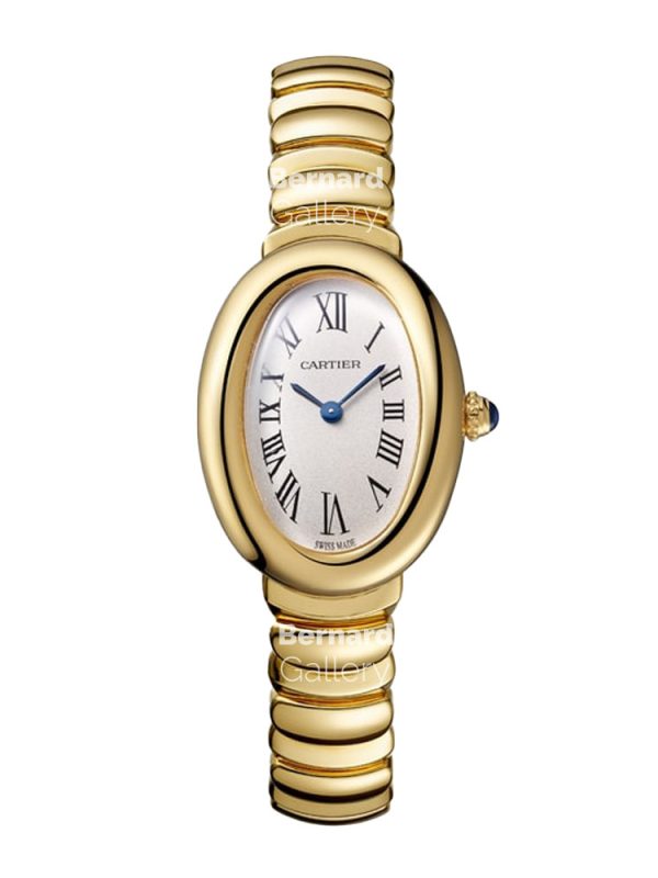 ساعت مچی زنانه کارتیر النگویی کیفیت مستر Cartier BAIGNOIRE