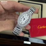 ساعت مچی زنانه کارتیر النگویی کیفیت مستر Cartier BAIGNOIRE - تصویر 2