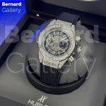 ساعت مچی مردانه هابلوت Hublot Big Bang Unico Titanium Pave Diamond 45mm - تصویر 3
