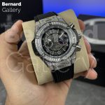 ساعت مچی مردانه هابلوت Hublot Big Bang Unico Titanium Pave Diamond 45mm - تصویر 11