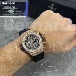 ساعت مچی مردانه هابلوت Hublot Big Bang Unico Chronograph 42mm Diamond Dial - تصویر 8