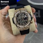 ساعت مچی مردانه هابلوت Hublot Big Bang Unico Chronograph 42mm Diamond Dial - تصویر 10