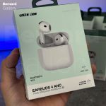 ایرپاد نسل 4 گرین لاین با قابلیت اکتیو نویز کنسلینگ Green Lion True Wireless AirPods 4 Generation ANC Type-C - تصویر 3