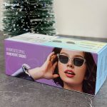 عينك هوشمند پاورلوژی مدل نایس Powerology Nice Smart Audio Sun Glasses PWHY1009 رنگ سفید - Image 8