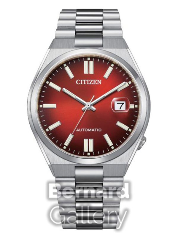 ساعت مچی مردانه سیتیزن سویاسا Citizen Tsuyosa Accessible Burgundy Dial