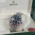 ساعت مچی مردانه رولکس کیفیت مستر Rolex Submariner Full Diamonds - Image 4