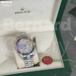 ساعت مچی مردانه رولکس کیفیت مستر Rolex Date-Just Full Diamonds - Image 2