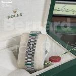 ساعت مچی مردانه رولکس کیفیت مستر Rolex Date-Just Full Diamonds - Image 11