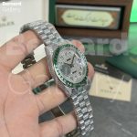 ساعت مچی مردانه رولکس کیفیت مستر Rolex Date-just Full Diamonds - Image 6