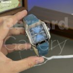 ساعت مچی مردانه کارتیر Cartier Santos Blue Dial - تصویر 3