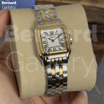 ساعت مچی زنانه کارتیر مدل Cartier Panthere Silver Gold De.4571C - Image 4