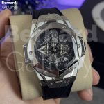 ساعت مچی مردانه هابلوت مدل Hublot Unico Sang Bleu2Titanium - Image 8
