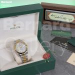 ساعت مچی مردانه رولکس کیفیت مستر Rolex Date-Just 41 White MOP Diamond Oyster Perpetual - Image 3