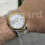 ساعت مچی مردانه رولکس کیفیت مستر Rolex Date-just 41 - Image 8