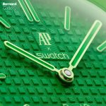 ساعت مچی اودمارپیگه سواچ رویال پاپ Audemars Piguet x Swatch | Royal Pop GREEN EIGHT به همراه بند مچی - Image 5