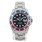 ساعت مچی مردانه رولکس کیفیت مستر Rolex Submariner Full Diamonds