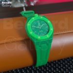 بند مچی ساعت اودمارپیگه سواچ رویال پاپ Audemars Piguet x Swatch | Royal Pop Strap رنگ سبز - Image 2