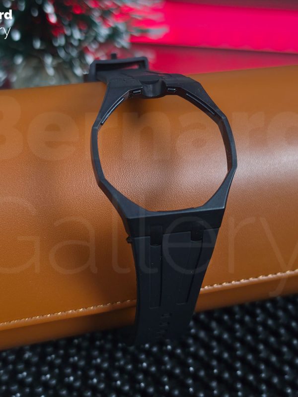 بند مچی ساعت اودمارپیگه سواچ رویال پاپ Audemars Piguet x Swatch | Royal Pop Strap رنگ مشکی