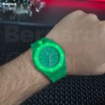 بند مچی ساعت اودمارپیگه سواچ رویال پاپ Audemars Piguet x Swatch | Royal Pop Strap رنگ سبز - Image 3