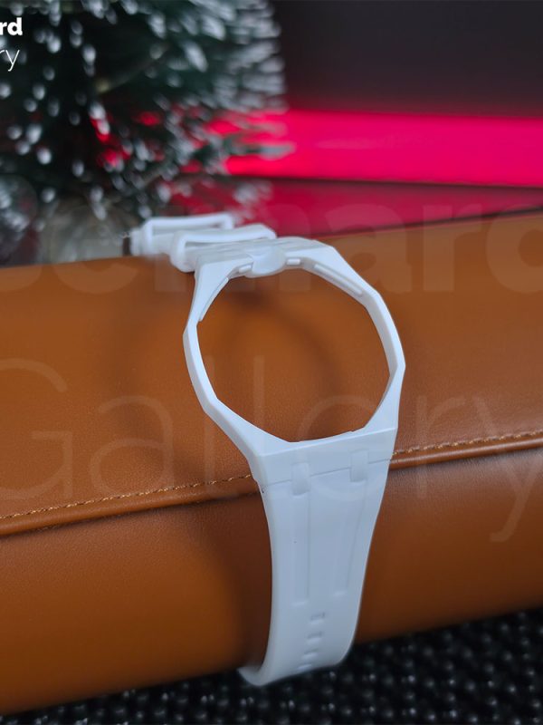 بند مچی ساعت اودمارپیگه سواچ رویال پاپ Audemars Piguet x Swatch | Royal Pop Strap رنگ سفید