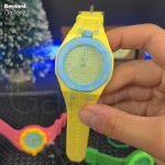 بند مچی ساعت اودمارپیگه سواچ رویال پاپ Audemars Piguet x Swatch | Royal Pop Strap رنگ زرد - Image 2